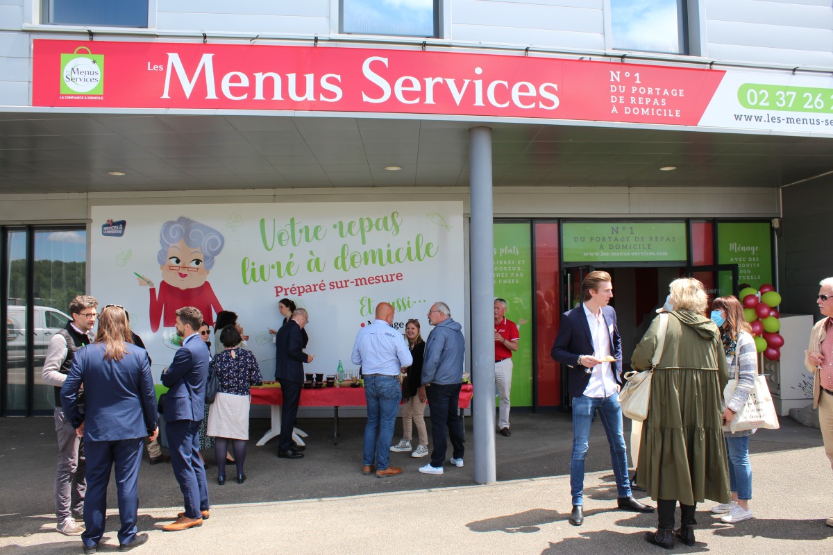 Agence Les Menus Services Chartres inauguration